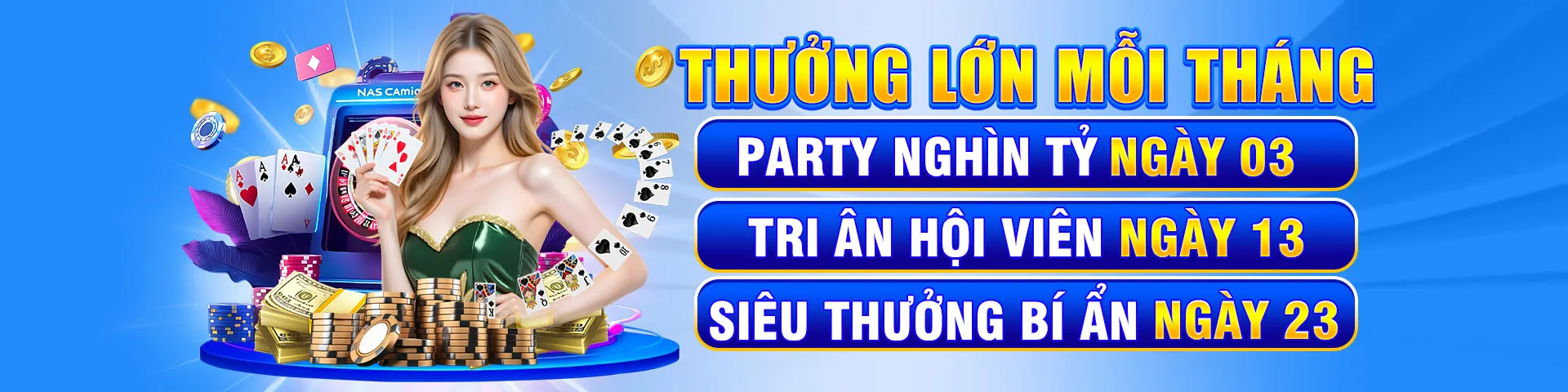 Hình ảnh chính mm88b Nổ Hũ với các biểu tượng slot game và jackpot lớn